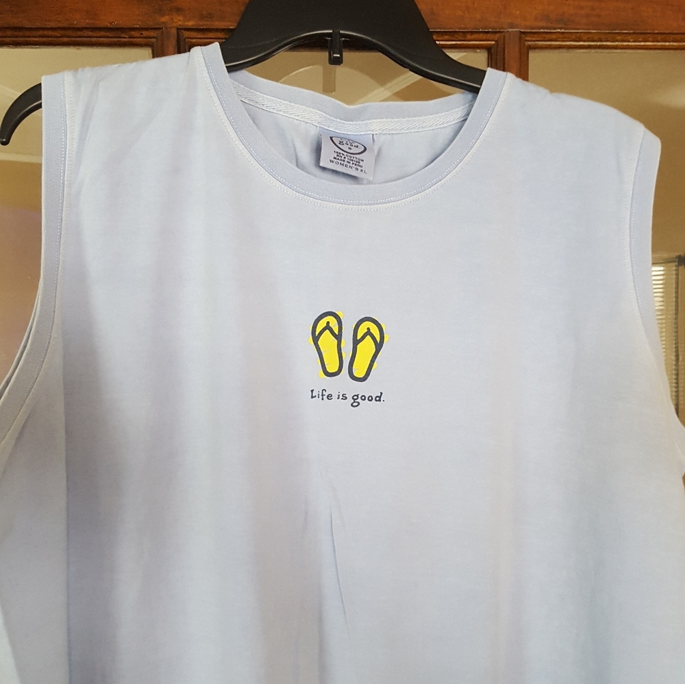 Life is Good sleeveless t-shirt Size XL